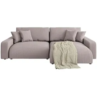 s-style möbel S-STYLE Ecksofa Emma & lila/violett ¦ Maße (cm): B: 234 H: 78