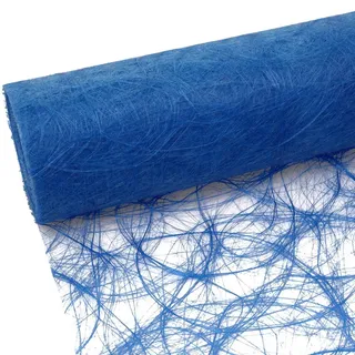 Deko AS GmbH Sizoweb Tischband Mittelblau 20 cm Rolle 25 Meter - 64 036-R 200