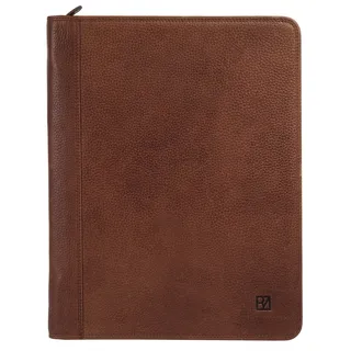 Bodenschatz Dokumententasche echt Leder, braun,