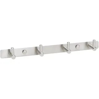 SOTECH Garderobenhaken KARA 4 Haken - L: 300 mm Edelstahl | als Einzelhaken oder Hakenleiste Haken Kleiderhaken Garderobenhaken Wandhaken Wandgarderobe