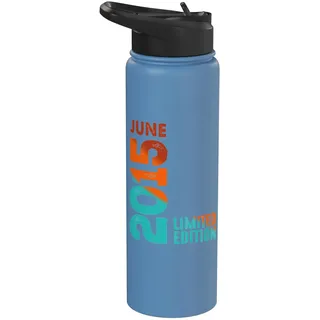 Seit Juni 2015 Jahr 2015 Retro 2015 Vintage 2015 Edition Stainless Steel Insulated Water Bottle
