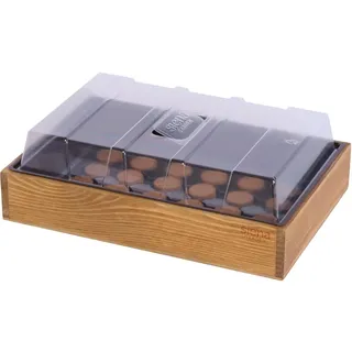 Siena Garden Anzuchtvollholzkiste mit 24 Quelltabs