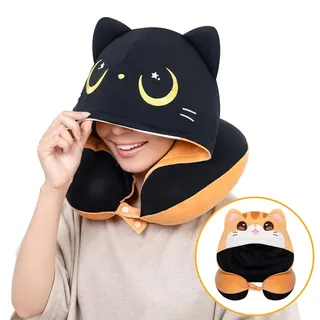 mewaii Nackenkissen 30 x 20 cm Gestreift