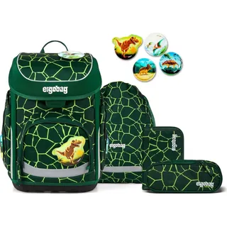 ergobag cubo 5-tlg. BärRex/Grün/Lila