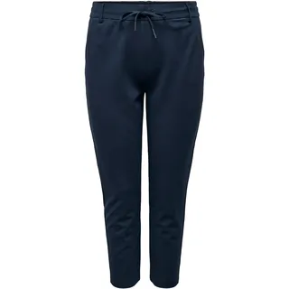 ONLY CARMAKOMA Cargoldtrash Classic Pant Noos Hose Regular Tapered Blau 42W / 32L