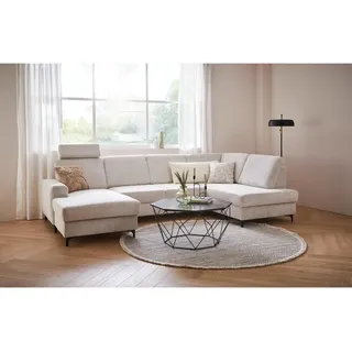 Stylife WOHNLANDSCHAFT Creme - 317x185 cm