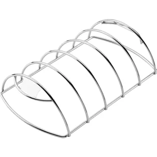 Weber Ribhalter 34 cm Edelstahl silber