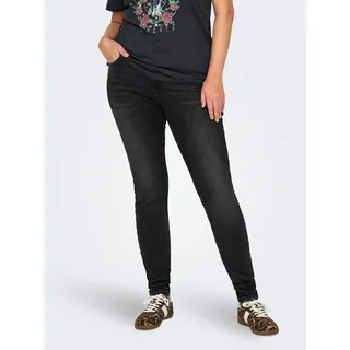 ONLY CARMAKOMA Skinny-fit-Jeans »CARWILLY REG SKINNY DNM CRO224 NOOS«, Gr. 52 Länge 32, Washed Black, , 44704262-52 Länge 32