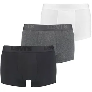 Levi ́s Underwear Premium Boxershorts 3 Einheiten - Black Grey Combo - S