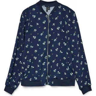 Vero Moda Damen Jacke Schalkragen Langarm Elegant | XS - Blau