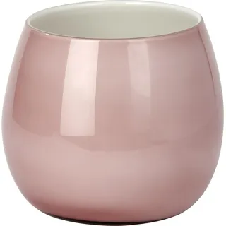 Lambert Pisano Vase mittel Überfangglas, mauve H24 cm D25 cm 17490