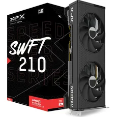 Bild XFX Speedster SWFT 210 Radeon RX 7600 XT, 16GB GDDR6, HDMI, 3x DP (RX-76TSWFTFP)
