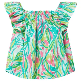 United Colors of Benetton Mädchen Top 55m6gh006 Hemd, Mehrfarbig, 110 cm