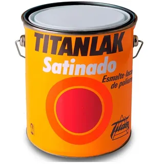 Titan 01t056625 Satin-acryl-emaille 4l - White - One Size