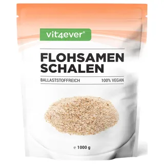Vit4ever Flohsamenschalen Pulver 1000 g