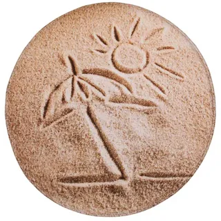 Sanilo Badteppich Sunshine Beige Ø 80 cm