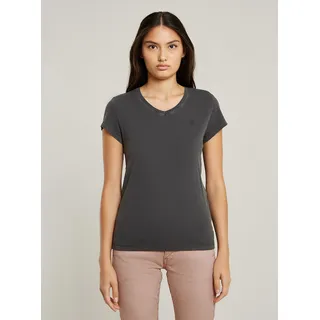 G-Star Eyben Slim V-Neck T-Shirt Schwarz S