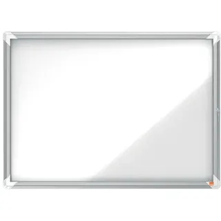 NOBO Schaukasten silber 8x DIN A4, 1 St.