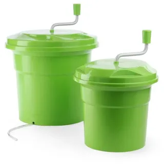 HENDI Salatschleuder 12 L Ø 33,5 cm 430 mm Grün