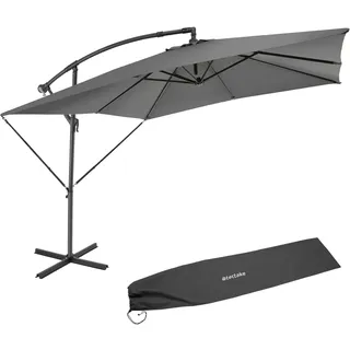 Tectake Apollon 250 x 250 cm Grau
