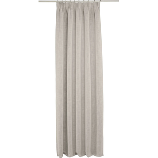 Verdunkelungsvorhang "Marusha, 100% verdunkelnd, robuste Haptik, Thermo" Gr. 1, beige (taupe), B:135cm H:145cm, Polyester, Polyester, LEGER HOME BY LENA GERCKE, Gardinen, Verdunkelungsvorhang, Verdunkelnder Vorhang, blickdicht, Leinenoptik, robuste Haptik, Thermo