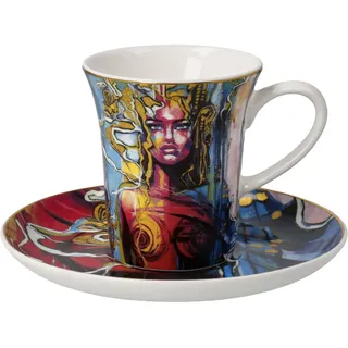 Goebel Tasse "Espressotasse Lana Frey -Freya", bunt
