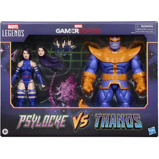 Marvel Legends Series Gamerverse Psylocke vs Thanos Action-Sammelfiguren, Violett