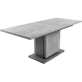 byLIVING Britta 140-190 x 75 x 80 cm grau