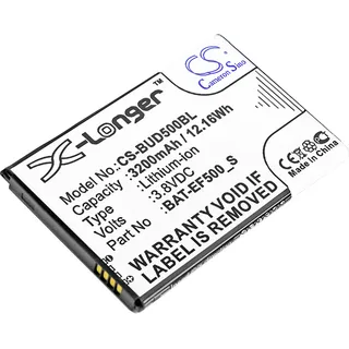 TECHTEK Akku Kompatibel mit [Bluebird] EF500, EF500R, EF501, EF501R Ersetzt 355040040, für BAT-EF500_S, für BAT-EF50S, für BAT-EF50X, für BAT-EF5