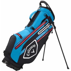 Callaway Golf Unisex-Erwachsene Snapback Golf Chev Dry Standbag, Schwarz/Cayenne/Rot 2021, Navy, Einheitsgröße