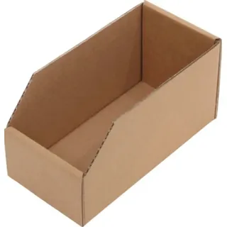 Regalkasten L200xB100xH100mm braun 1-wellige Pappe 50 Stk