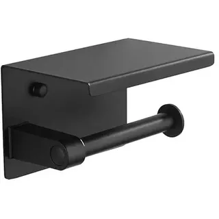 Mexen 701197-70, Papierhalter mit Ablage, Black