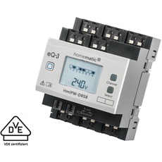 Bild Homematic IP Wired Smart Home 8-fach-Schaltaktor HmIPW-DRS8, VDE zertifiziert