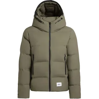 khujo Winterjacke »Winterjacke Liev-YM« Warme gesteppte Damen Kapuzenjacke, grün