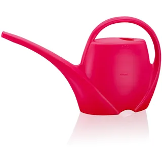 Gießkanne klein für den Zimmerpflanzen 1,7 L - Blumengießkanne aus Hochwertigem Kunststoff - Handliche Giesskanne für Innenbereich - Ideal für Bewässerung für Zimmerpflanzen, Viva Magenta
