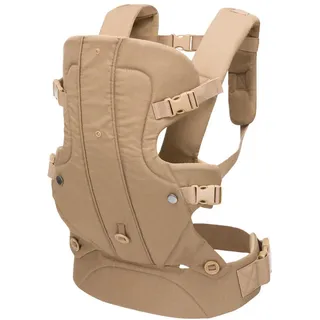 Babytrage , Beige , Textil , Füllung: Polyester , 29x42 cm , Gurtverlängerung, Rückentragefunktion, Bauchtragefunktion, gepolsterter Schultergurt , Baby on Tour, Babytragen & Tragetücher