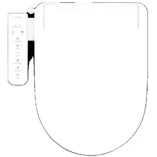 Intelligente Toilettensitz, beheizter Sitz, Fernbedienung, Modell 4 Sitz UV, 220V-230V-a