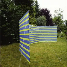 Bild PE-Plane Windschutz 4 x 1,35 m blau/gelb
