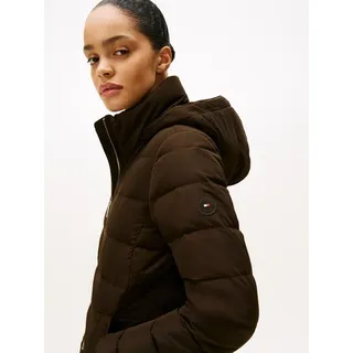 Tommy Hilfiger Slim mit abnehmbarem Kunstpelzbesatz, Mittelbraun, XL