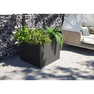 Hochbeet WPC 94x90x74 cm - Braun