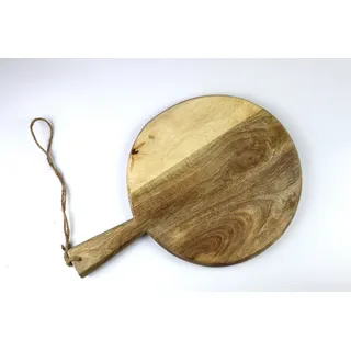 AM Design Schneidebrett »aus Holz, 45x32 cm« ideal zum Schneiden, Servieren und stilvollen Präsentieren, beige