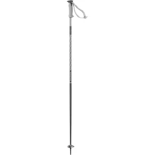 Salomon Polar Skistöcke, Unisex, 18mm Aluminium Durchmesser, Stark und Leicht mit Dual-Material Griff, Grau, 115