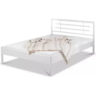 Metallbett Lia – 90 x 200 cm / weiß