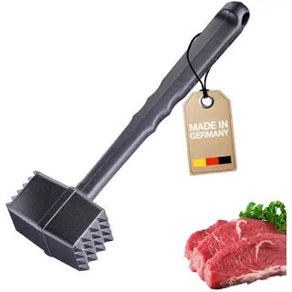 Westmark Fleischhammer "Black Edition" – Länge: 21,5 cm, Aluminium, lebensmittelechte Spezialbeschichtung, Robusto, Anthrazit