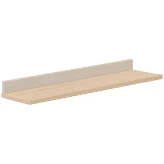 Paidi Wandregal Beige, Holzwerkstoff, 94.8x8.2x22.5 cm, Blauer Engel, Goldenes M, hängend, Kinder- - B/H/T ca. 94,80x8,20x22,50