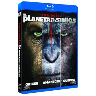 Disney Planet Der Affen Trilogie Blu-ray Spanisch - Multicolor