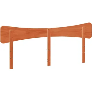 vidaXL Kopfteil Wachsbraun 180 cm Massivholz Kiefer - Braun