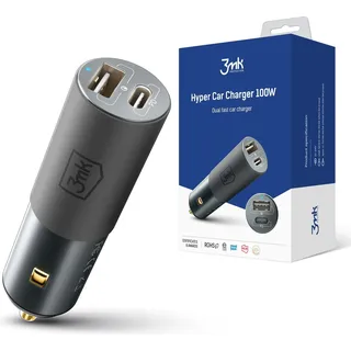 3M 3mk Hyper Car Charger 100W / Silver