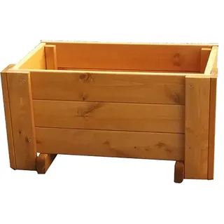 Gaspo Blumenkasten Classic 37 cm x 66 cm x 37 cm Honigbraun