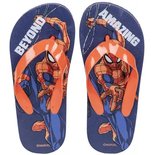 Marvel Spiderman Flip Flops für Jungen, Zehentrenner Sommersandalen, Geschenk für Kinder, Größen EU 30/31